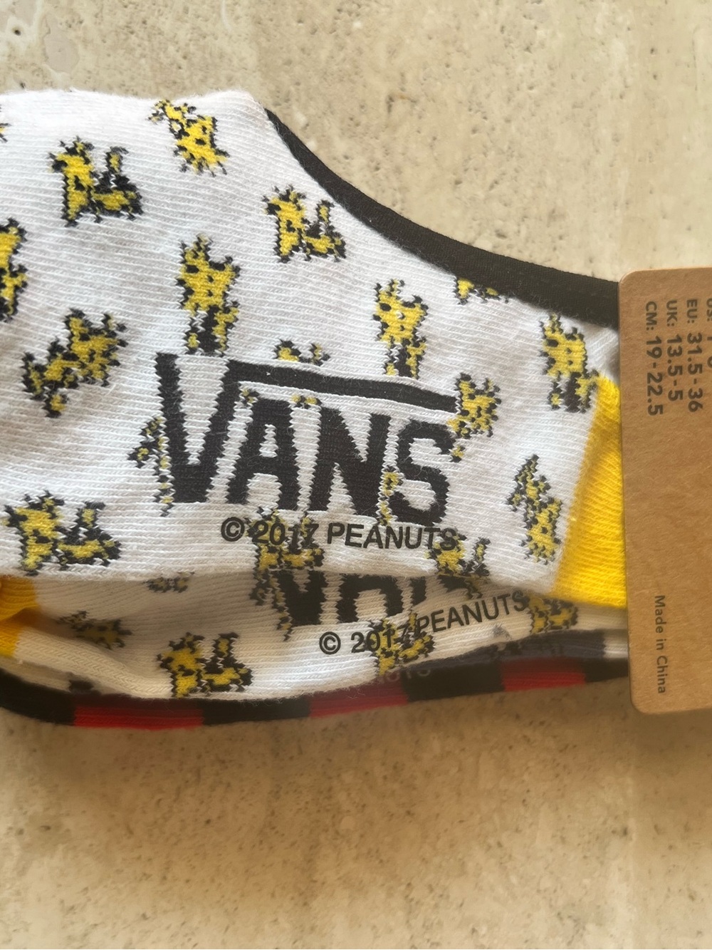 Vans Peanuts Patterned Socks - Girl’s